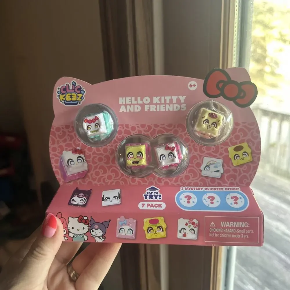 Clickeez Hello Kitty And Friends 7 Pack New Viral Goliath Games